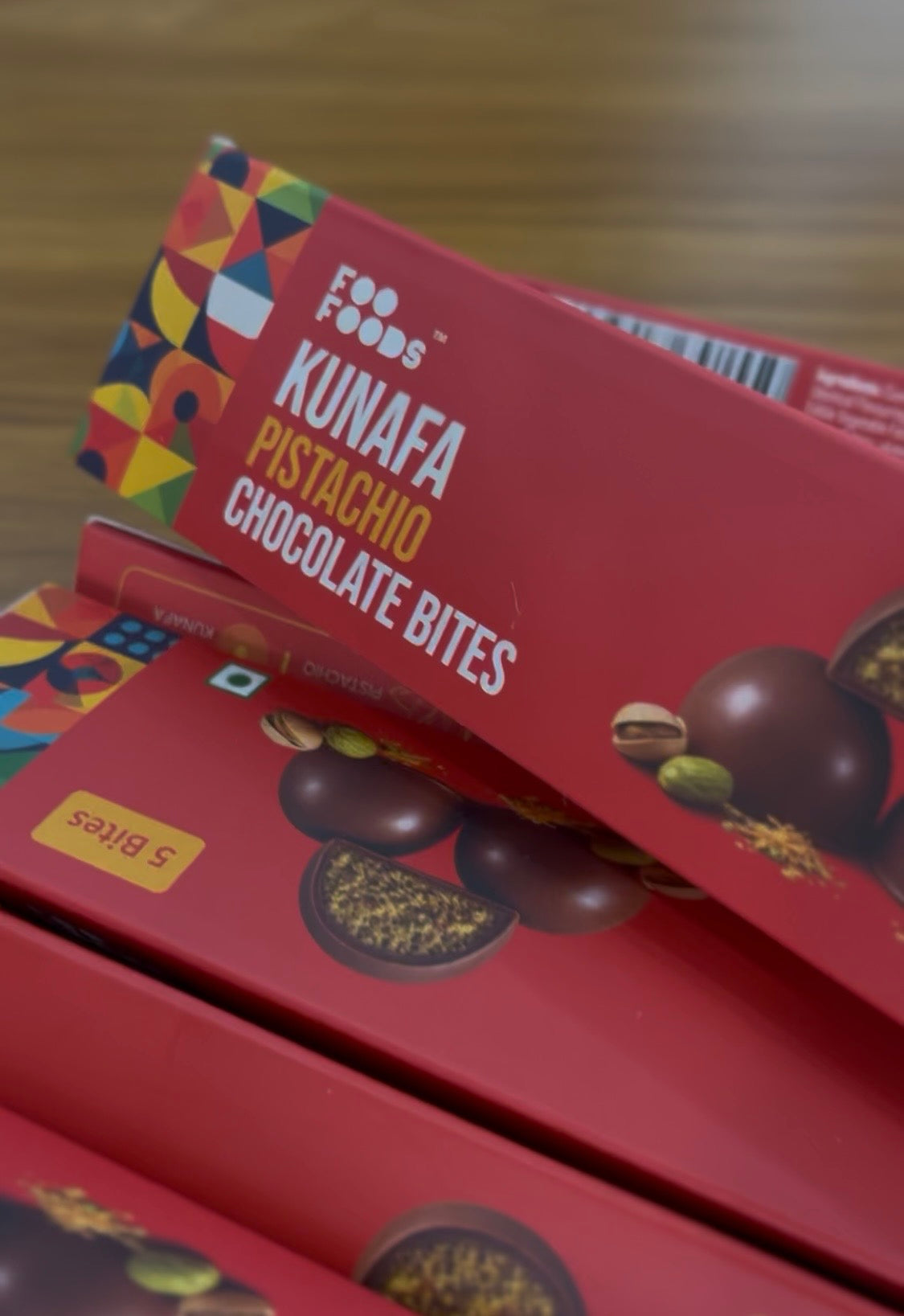 Kunafa 5 Bites Box - Wholesale Buying - 45 nos Box