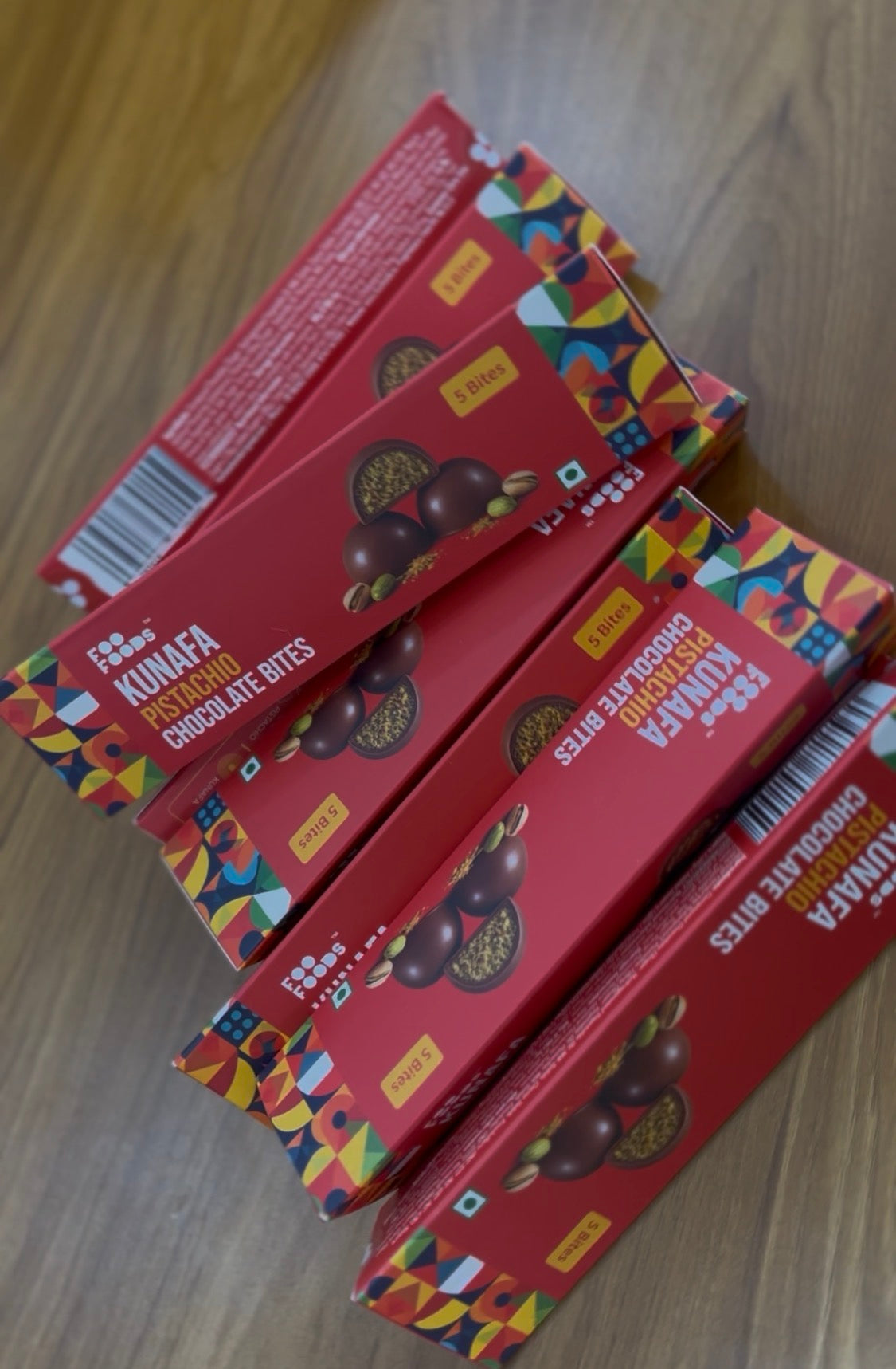 Kunafa 5 Bites Box - Wholesale Buying - 45 nos Box