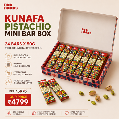 Kunafa Mini Bar Box - 24x 50g